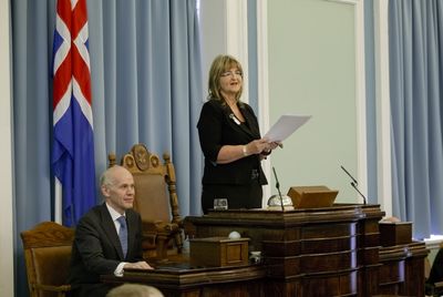 Ásta R. Jóhannesdóttir, forseti Alþingis, 2009–2013.